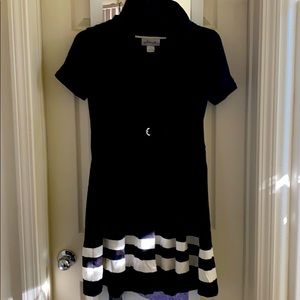 Jessica h little Black sweater Dress